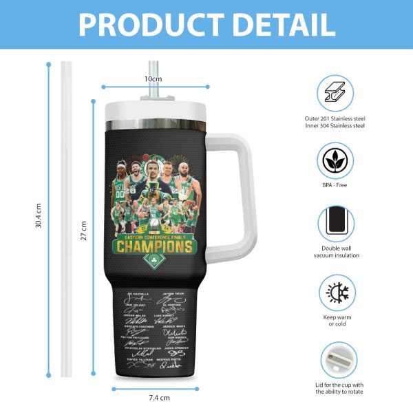 Boston Celtics 40oz Stanley Tumbler - HUANNM 5267.1