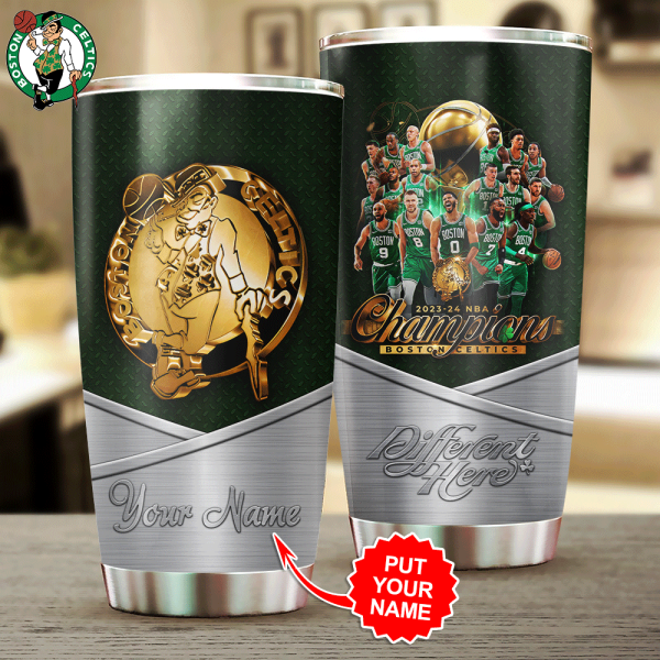 Personalized Boston Celtics Tumbler Cup - HOATT 5261
