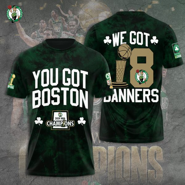 Boston Celtics 3D Apparel - TANTN 7017