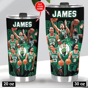 Personalized Boston Celtics Tumbler Cup - GNE 597