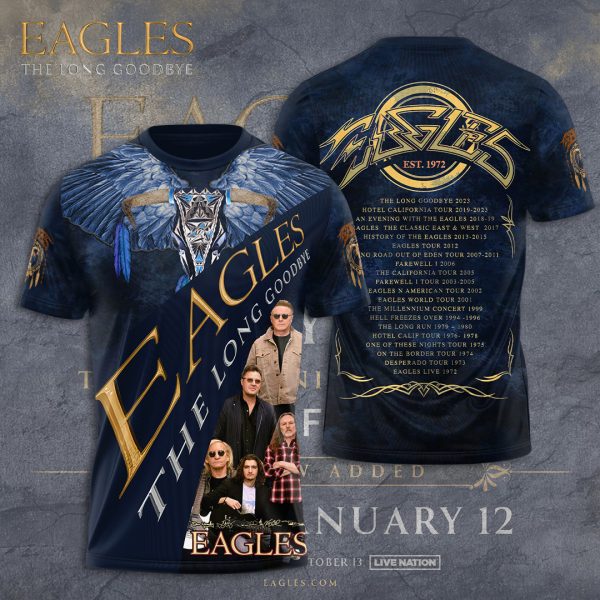 Eagles Band 3D Apparel - TANTN 7218
