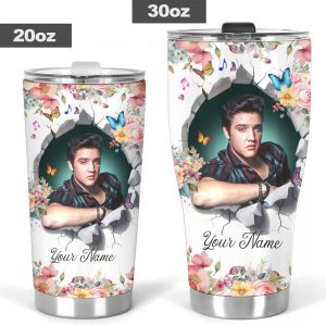 Personalized Elvis Presley Tumbler Cup - VANDH 3006