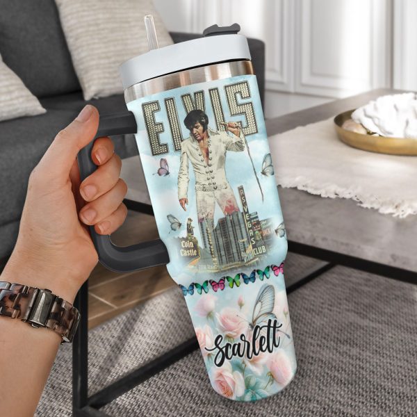 Personalized Elvis Presley 40oz Stanley Tumbler - VANDH 3071