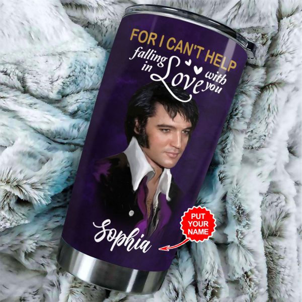Personalized Elvis Presley Tumbler Cup - VANDH 2990