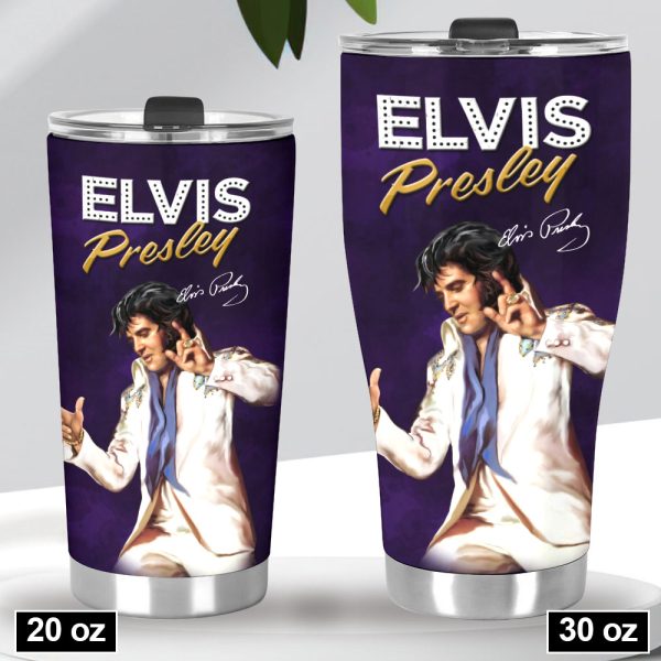 Personalized Elvis Presley Tumbler Cup - VANDH 2990