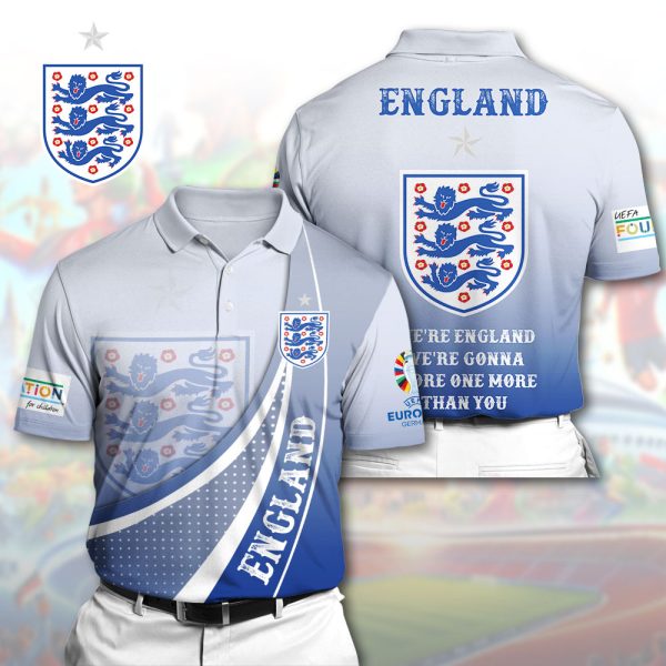 England National Football Team 3D Apparels - VANDH 3034
