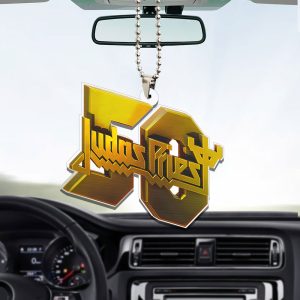 Judas Priest Custom Shape Clear 1-sided Acrylic Car Ornament - TANTN 6934