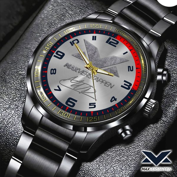 Red Bull Racing F1 MV1 Black Stainless Steel Watch - HOATT 5133