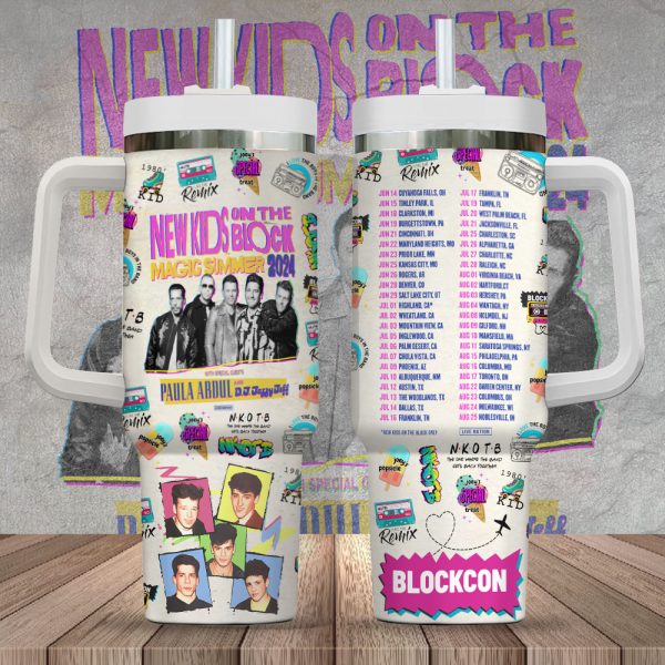 NKOTB 40oz Stanley Tumbler - TANTN 6850