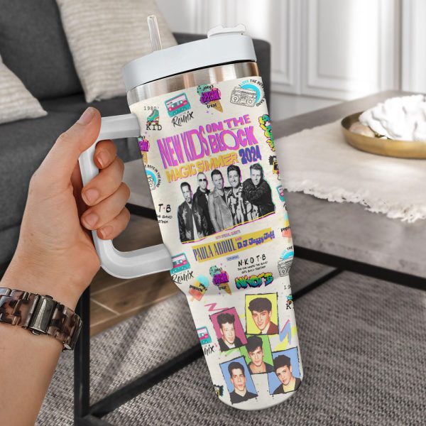 NKOTB 40oz Stanley Tumbler - TANTN 6850