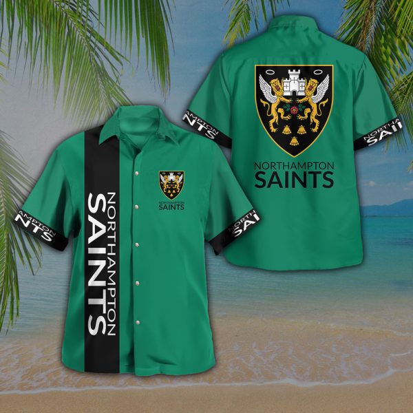 Northampton Saints 3D Hawaii Shirt - HUANNM 5344.1