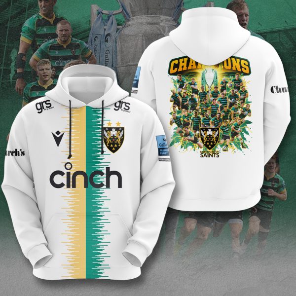 Northampton Saints 3D Apparel - HUANNM 5336