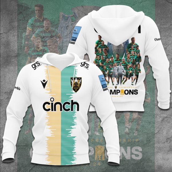 Northampton Saints 3D Apparel - TANTN 6941