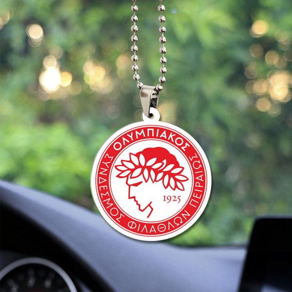 Olympiakos F.C. Custom Shape 2-sided Acrylic Car Ornament - GNE 531