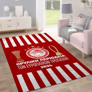 Olympiakos F.C. Rectangular Rug - HUANNM 5331.1
