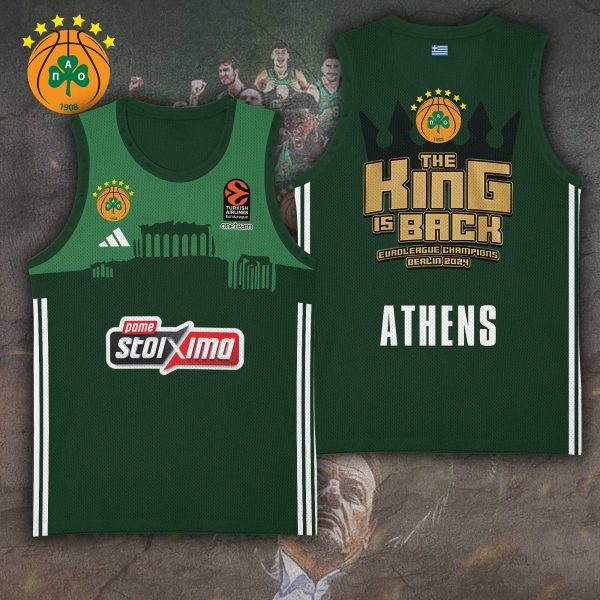 Panathinaikos B.C. Basketball Jersey - TANTN 6947