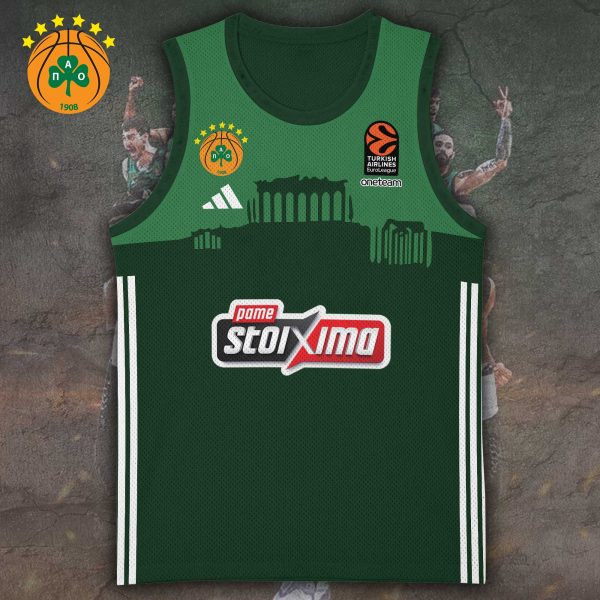 Panathinaikos B.C. Basketball Jersey - TANTN 6947