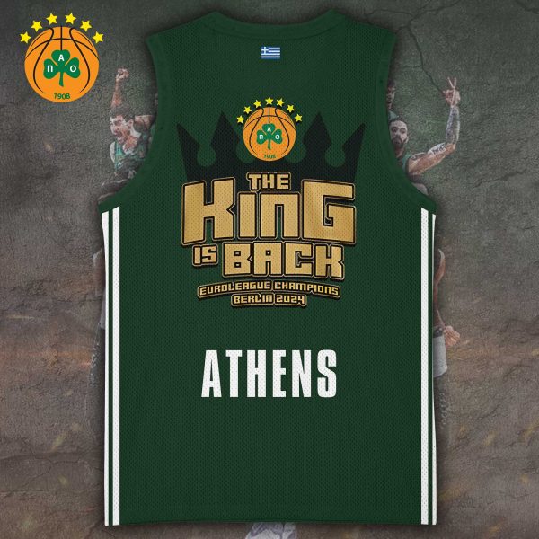 Panathinaikos B.C. Basketball Jersey - TANTN 6947