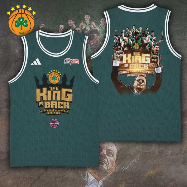 Panathinaikos B.C. Basketball Jersey - TANTN 6948