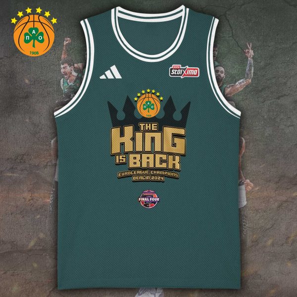 Panathinaikos B.C. Basketball Jersey - TANTN 6948