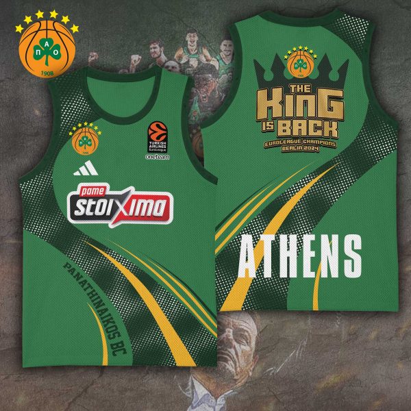 Panathinaikos B.C. Basketball Jersey - TANTN 6950