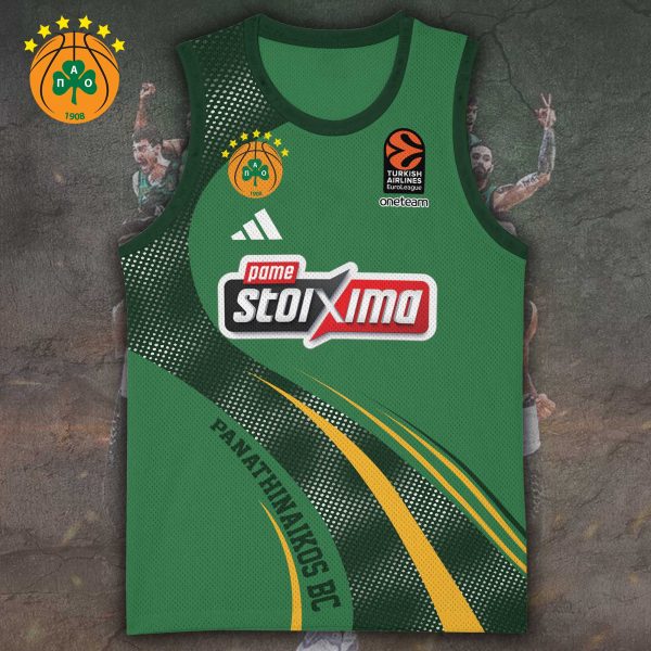 Panathinaikos B.C. Basketball Jersey - TANTN 6950