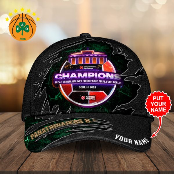 Personalized Panathinaikos B.C Classic Cap – TANTN 6810