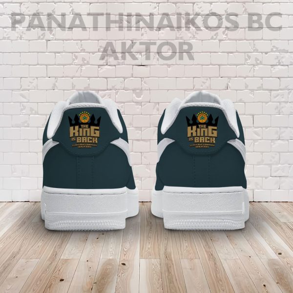 Personalized Panathinaikos B.C. AF1 Sneaker - TANTN 6759
