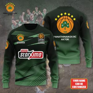 Personalized Panathinaikos B.C. 3D Apparel - TANTN 6648
