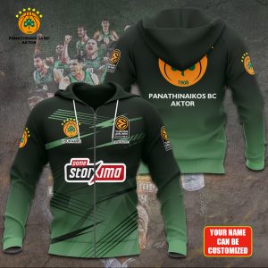 Personalized Panathinaikos B.C. 3D Apparel - TANTN 6648