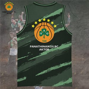 Personalized Panathinaikos B.C. Basketball Jersey - TANTN 6949