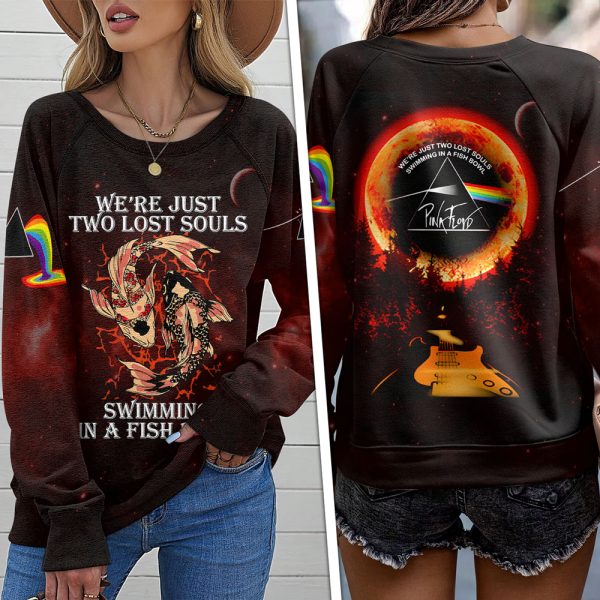 Pink Floyd Round Neck Raglan Sleeve Sweatshirt – HUANNM 5312.1