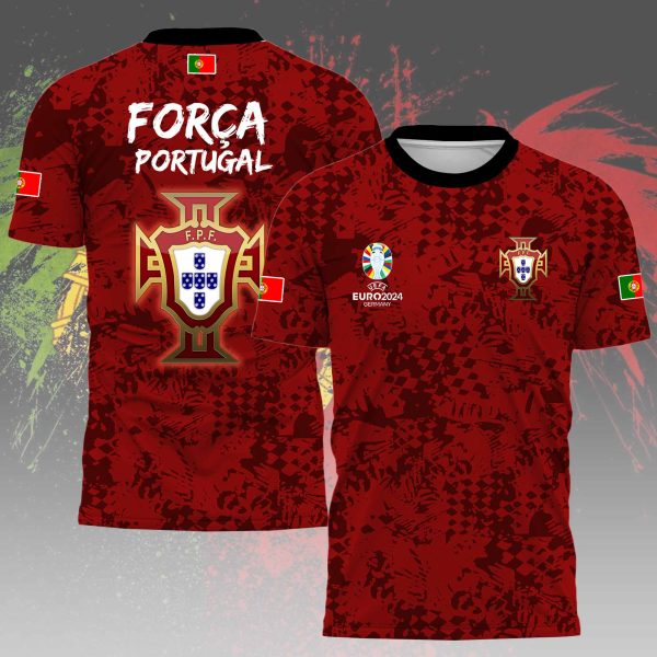 Portugal National Football Team Soccer Suit Jersey - VANDH 3023