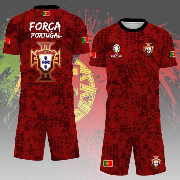 Portugal National Football Team Soccer Suit Jersey - VANDH 3023