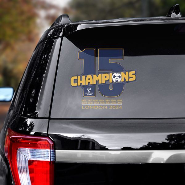 Real Madrid CF 3D Decal - TANTN 6769