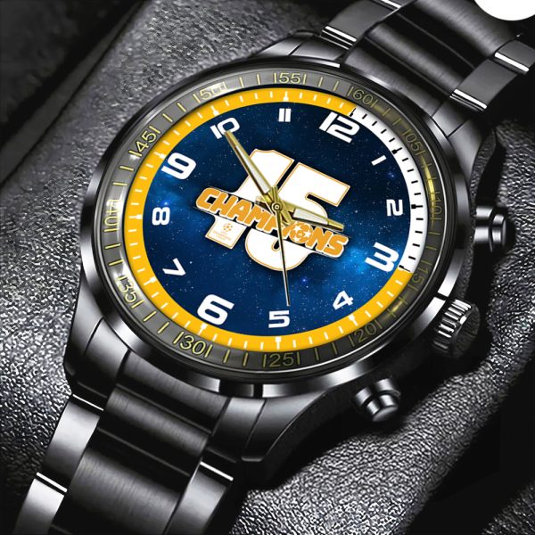 Real Madrid CF Black Stainless Steel Watch - HOATT 5101