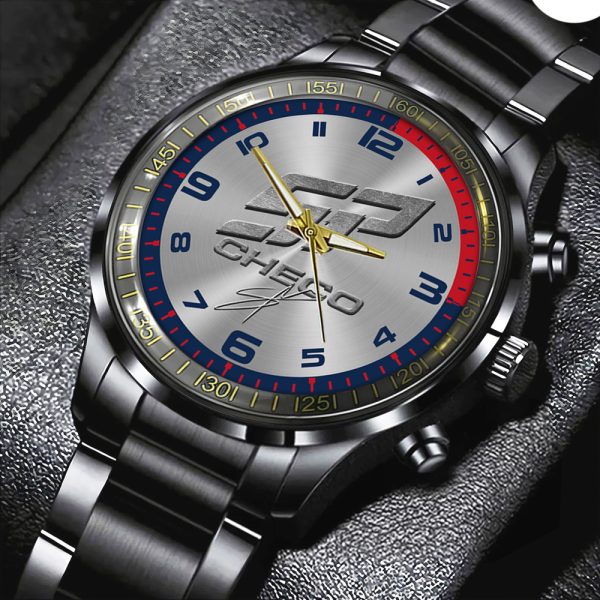 Red Bull Racing F1 x Sergio Pérez Black Stainless Steel Watch - HOATT 5140