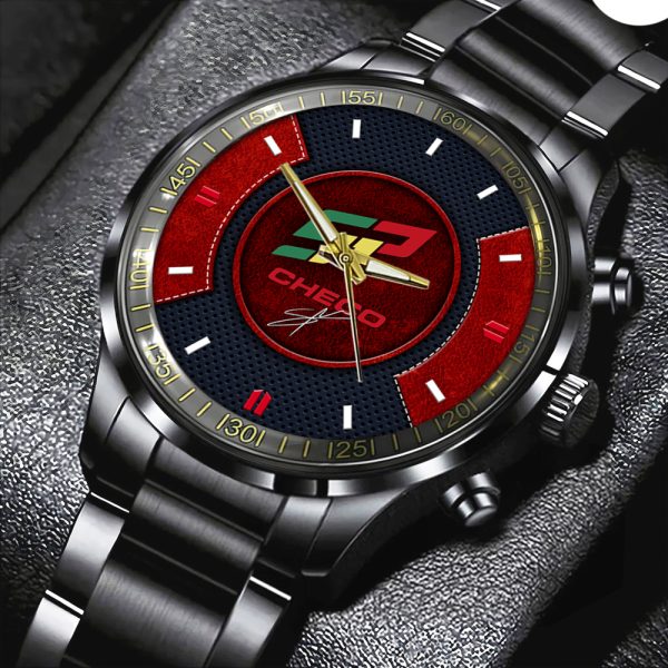 Red Bull Racing F1 x Sergio Pérez Black Stainless Steel Watch - HOATT 5135