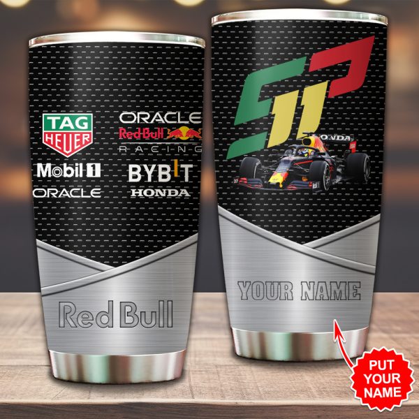 Personalized Red Bull Racing F1 x Sergio Pérez Tumbler Cup - HOATT 5139