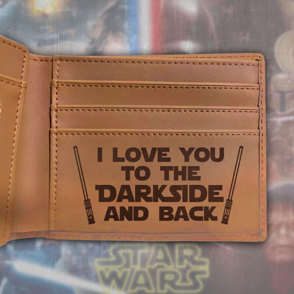 Personalized Star Wars Engraved Leather Wallet - VANDH 2993