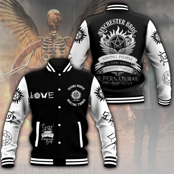 Supernatural Varsity Jacket - ANHNV 4712