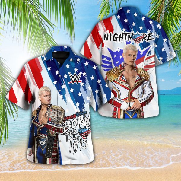 WWE x Cody Rhodes 3D Hawaii Shirt - VANDH 3068