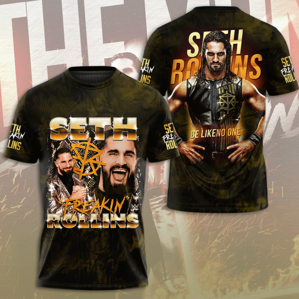 WWE x Seth Rollins 3D Apparel - VANDH 3061