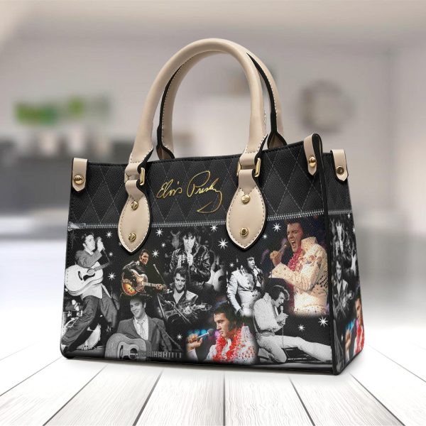 Elvis Presley Leather HandBag - MAITM 7282