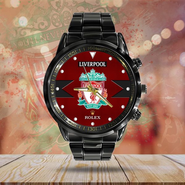Liverpool FC x Rolex Black Stainless Steel Watch - MAITM 7540