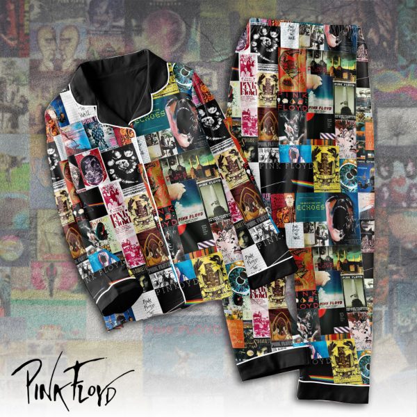 Pink Floyd Button Down Pajamas Set – HOATT 5388