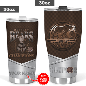 Personalized Hershey Bears Tumbler Cup - HOATT 5455