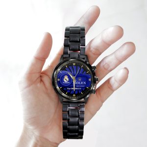 Real Madrid CF x Rolex Black Stainless Steel Watch - MAITM 7427