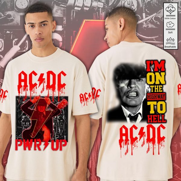Rock Music 2D Acid Washed Cotton Shirt - GNE 687.1