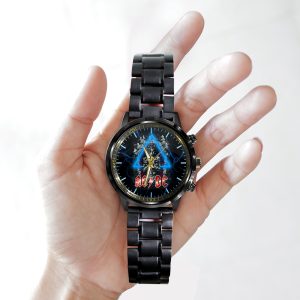 Rock Music Black Stainless Steel Watch - GNE 674